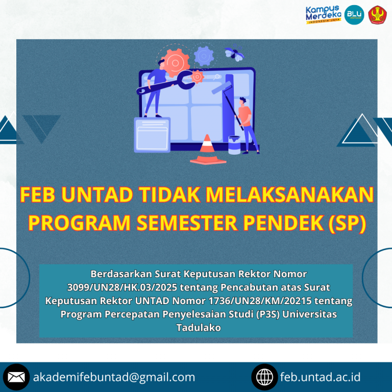 Pencabutan SK Rektor Tentang P3S (Program Percepatan Penyelesaian Studi) / Semester Pendek (SP)