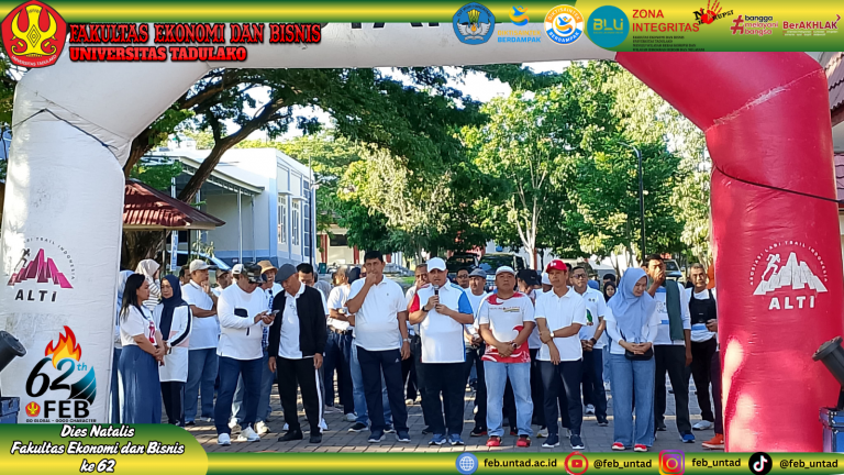Meriahkan Dies Natalis ke 62, Fakultas Ekonomi dan Bisnis Universitas Tadulako Gelar Serangkaian Acara