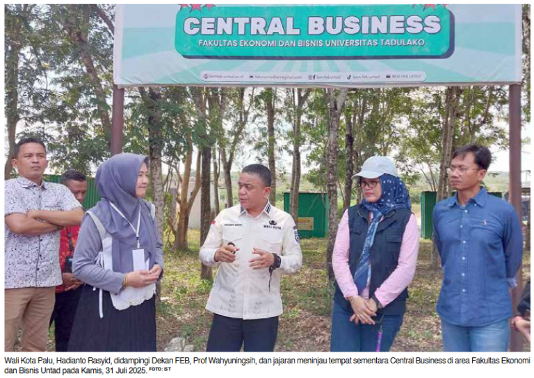 Pemkot-FEB UNTAD Kembangkan Central Business di Untad