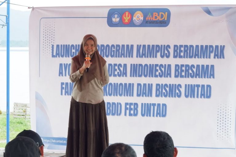 Launching Kampus Berdampak “Ayo Bangun Desa Indonesia (ABDI) Bersama FEB UNTAD”